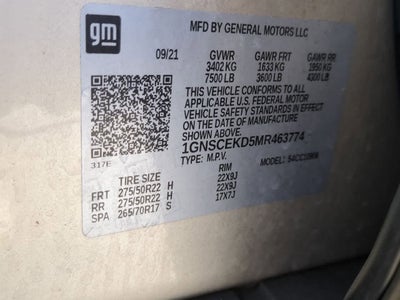 Chevrolet Suburban 2WD RST 2021