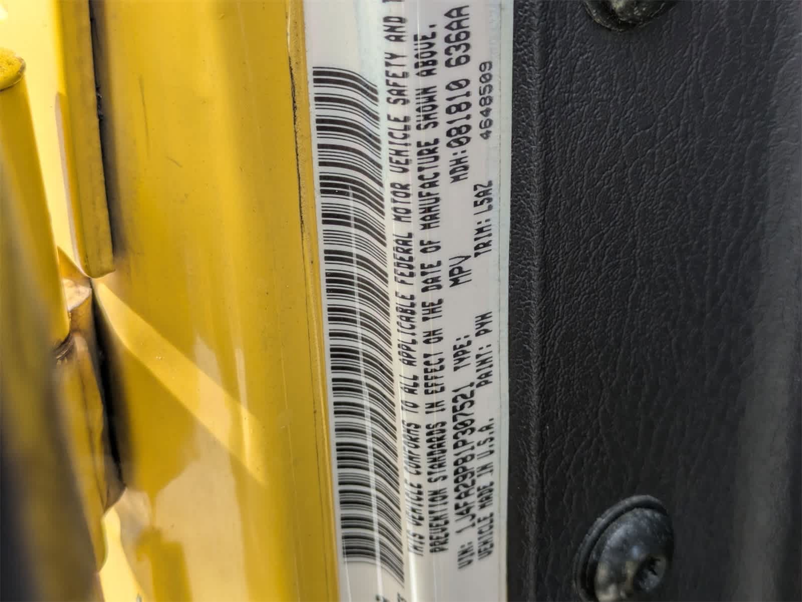 Jeep Wrangler SE 2001