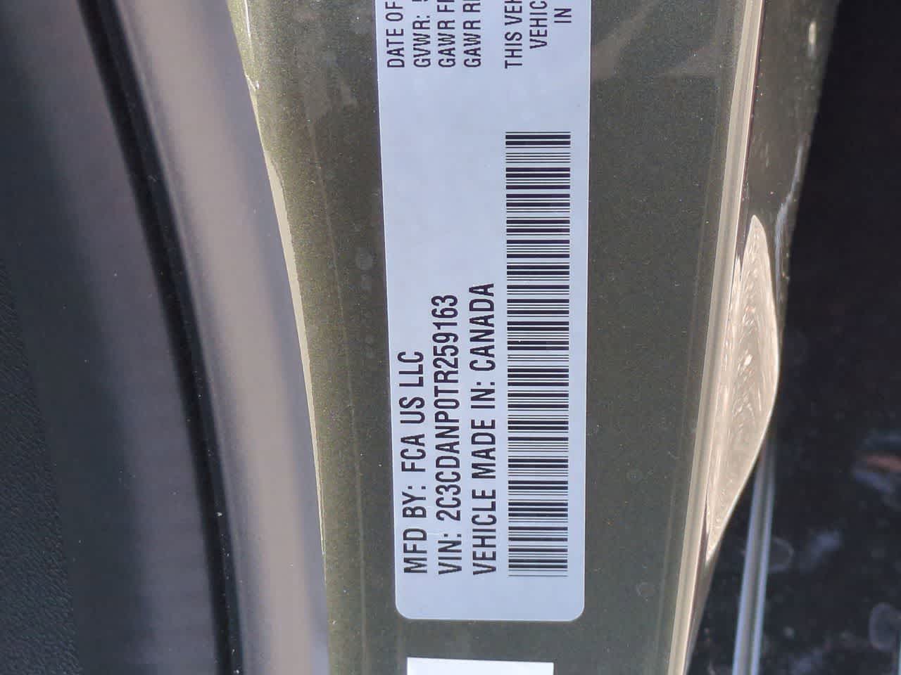 Dodge Charger CHARGER R/T de 4 puertas con tracción total (2026)