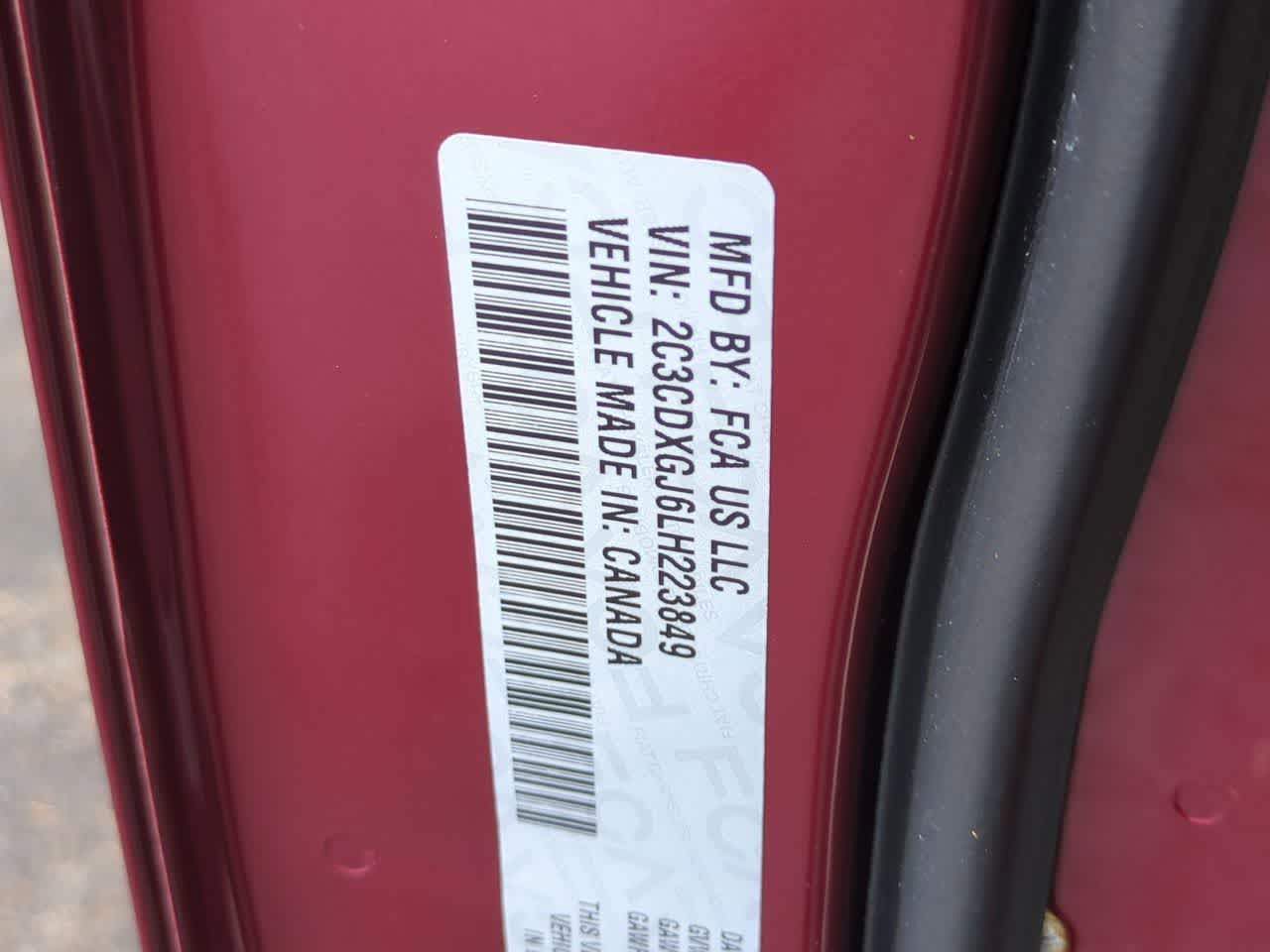 Dodge Charger Scat Pack de 2020 con tracción trasera