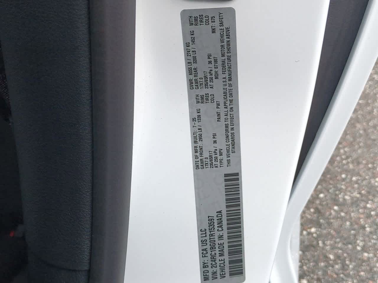 2026 Chrysler Pacifica PACIFICA SELECT