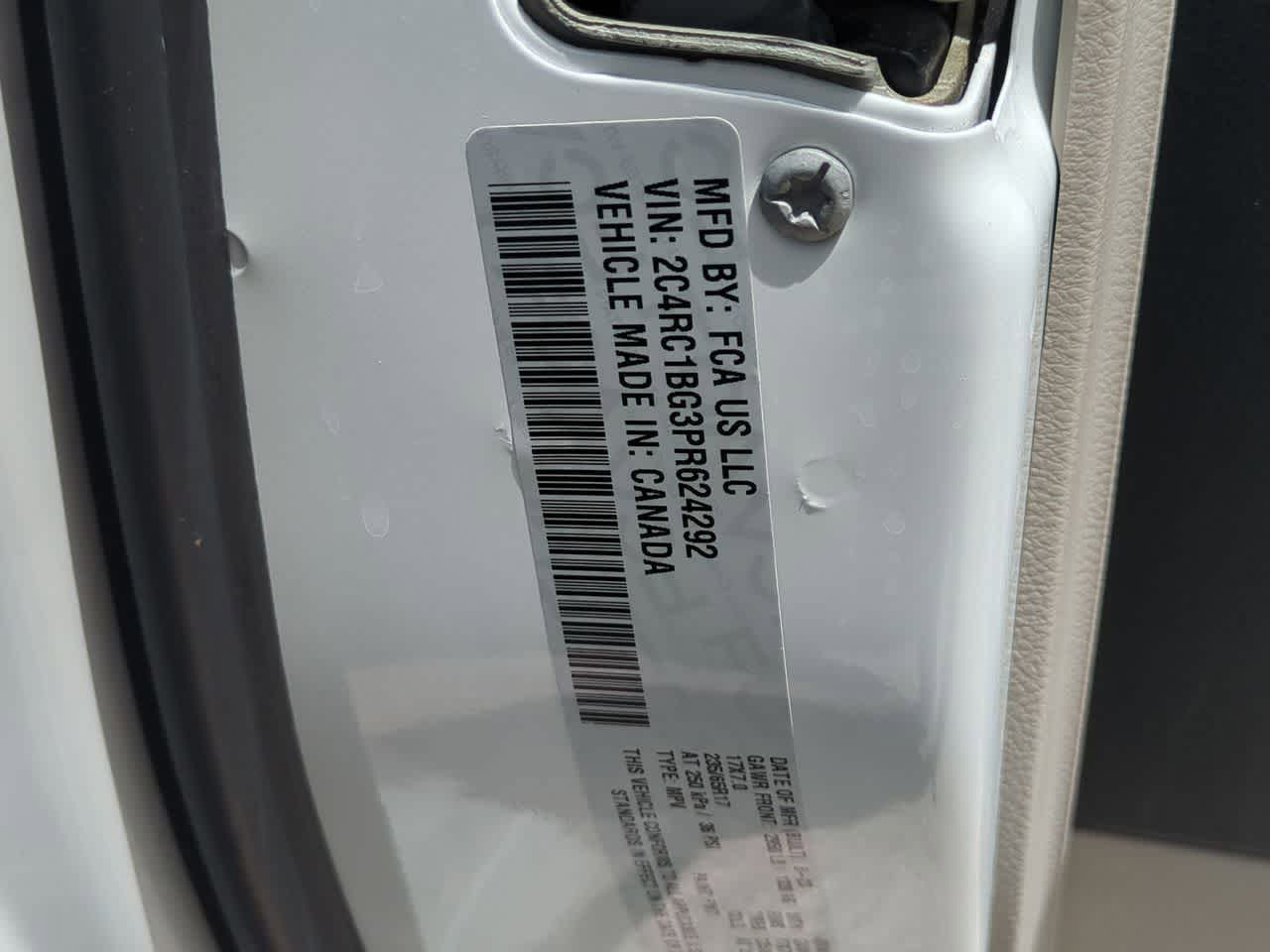 Chrysler Pacifica Touring L 2023