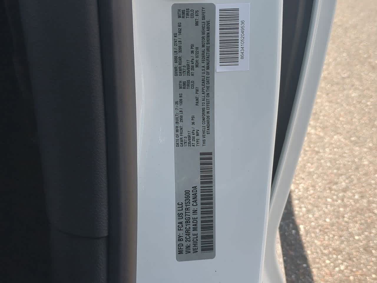 2026 Chrysler Pacifica PACIFICA SELECT