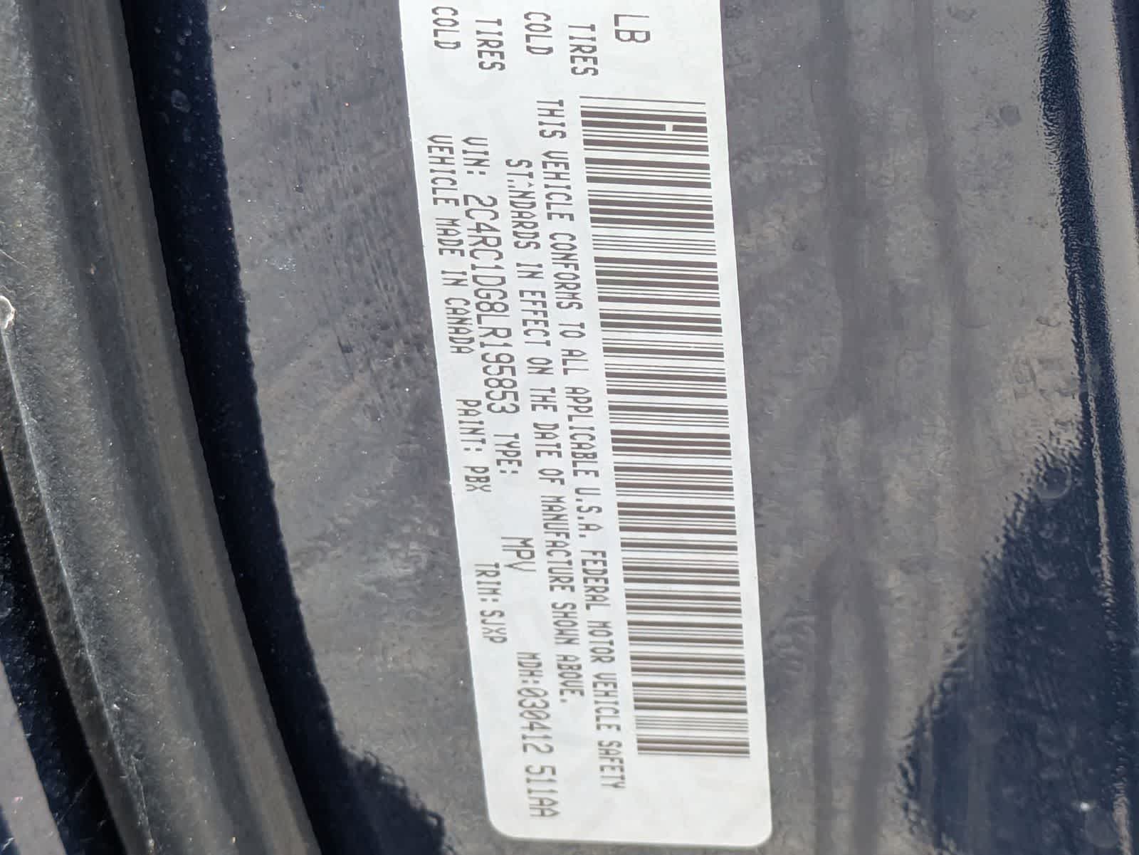 Chrysler Voyager LXI 2020