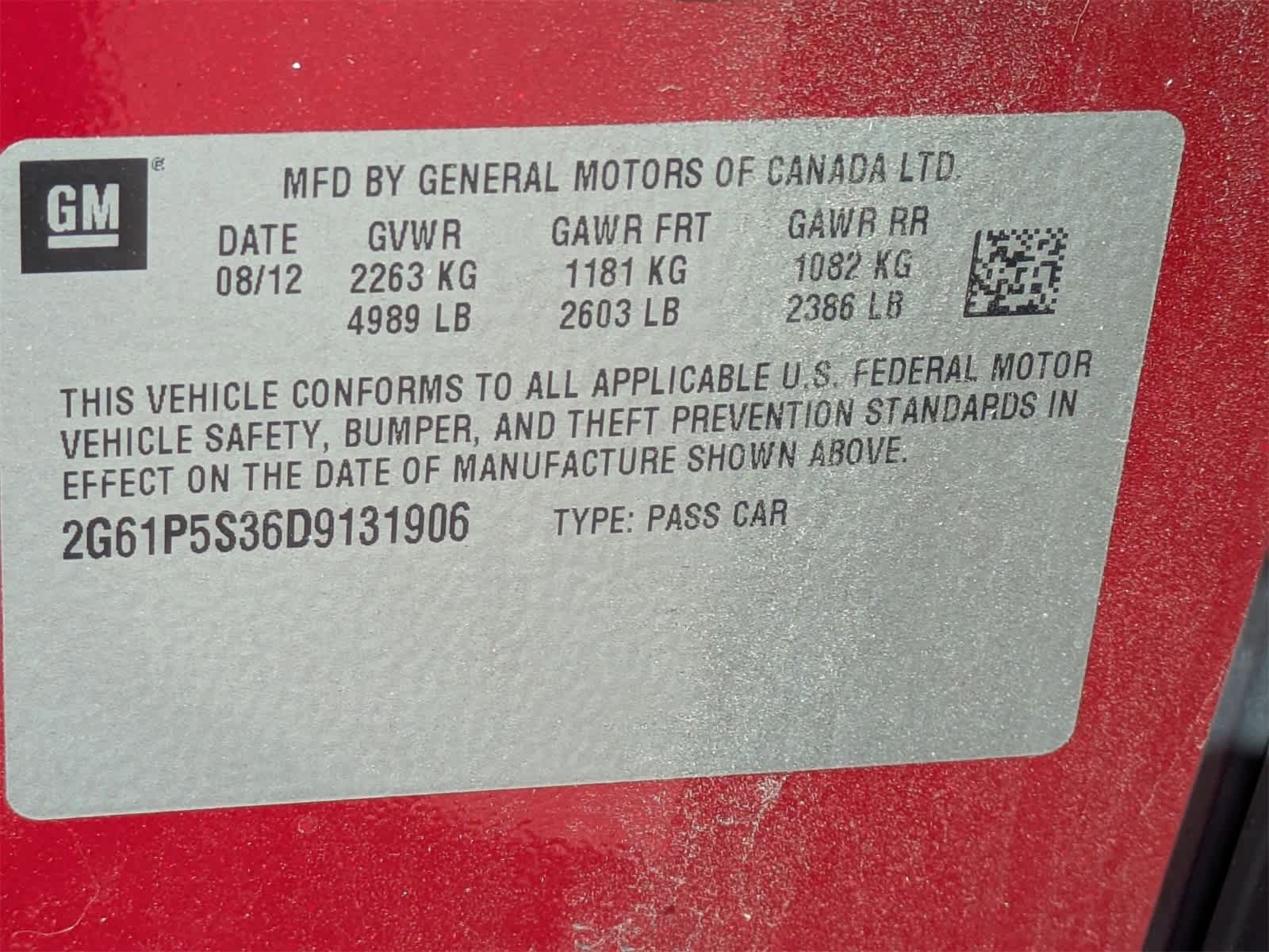 Cadillac XTS Luxury 2013