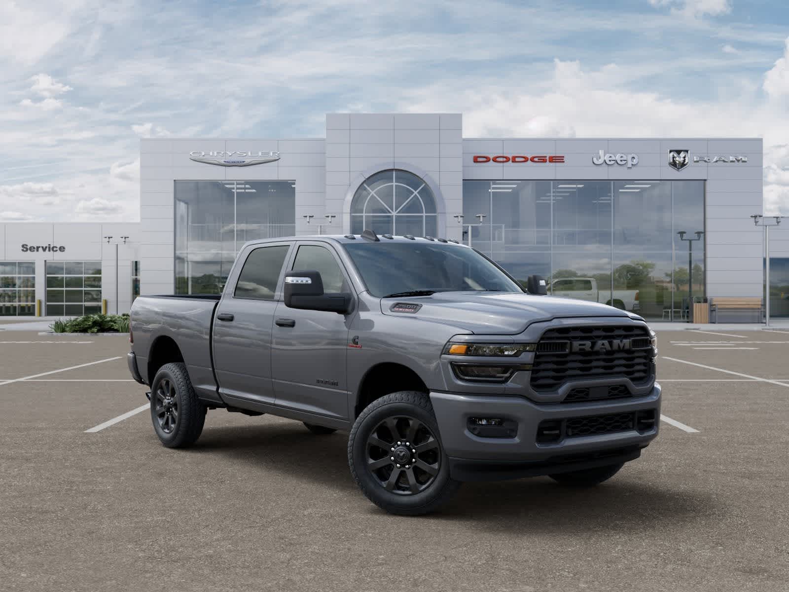 RAM 2500 del año 2027, RAM 2500 BIG HORN, cabina doble, 4x4, caja de 6'4'