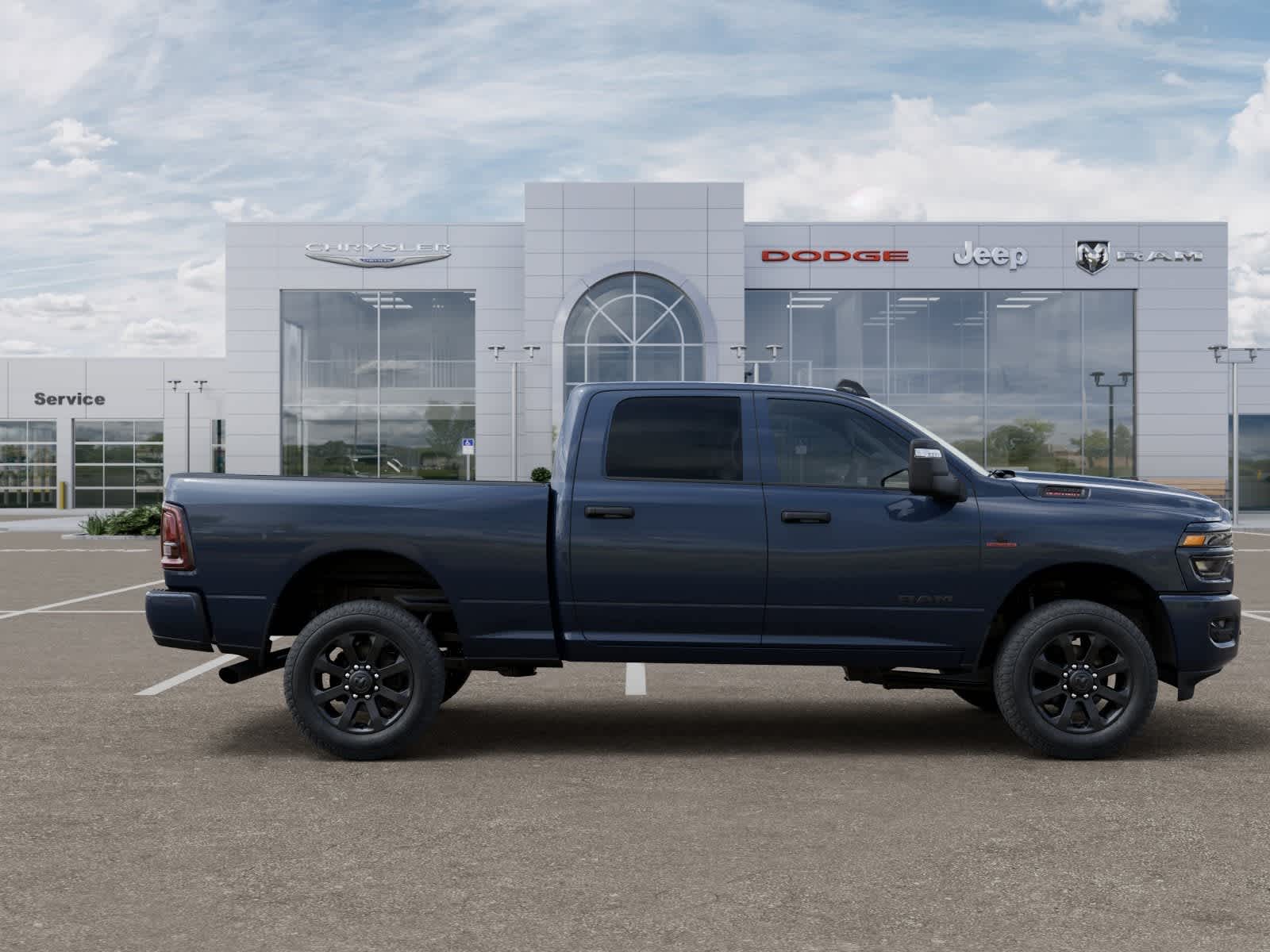 RAM 2500 del año 2027, RAM 2500 BIG HORN, cabina doble, 4x4, caja de 6'4'