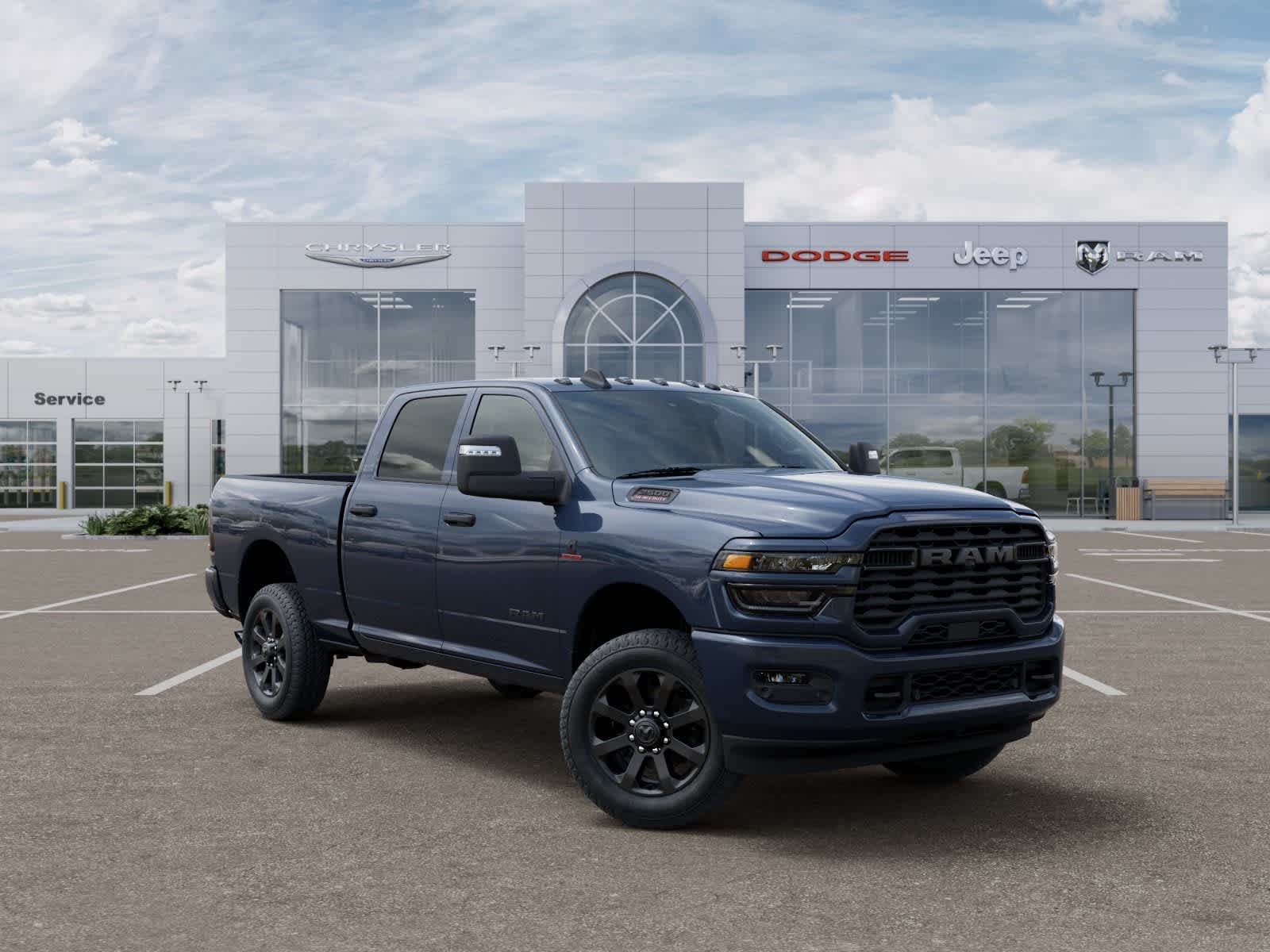 RAM 2500 del año 2027, RAM 2500 BIG HORN, cabina doble, 4x4, caja de 6'4'