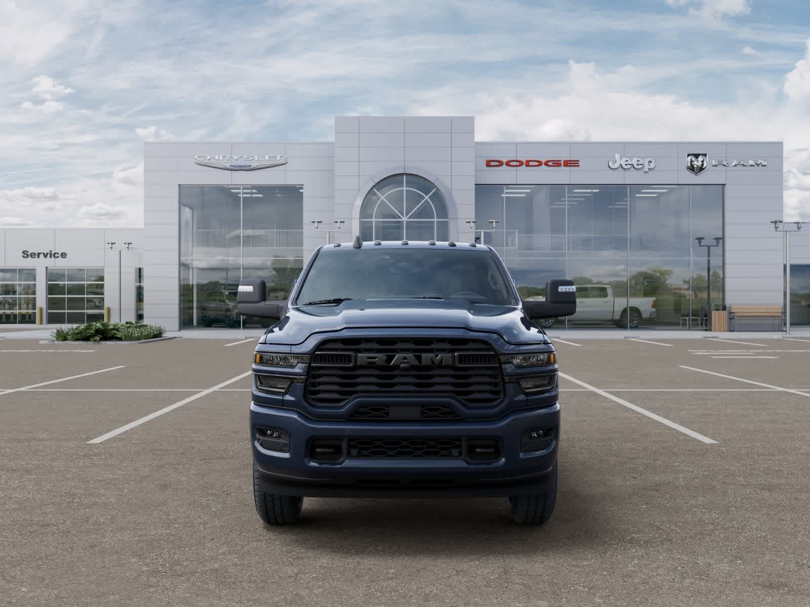 RAM 2500 del año 2027, RAM 2500 BIG HORN, cabina doble, 4x4, caja de 6'4'