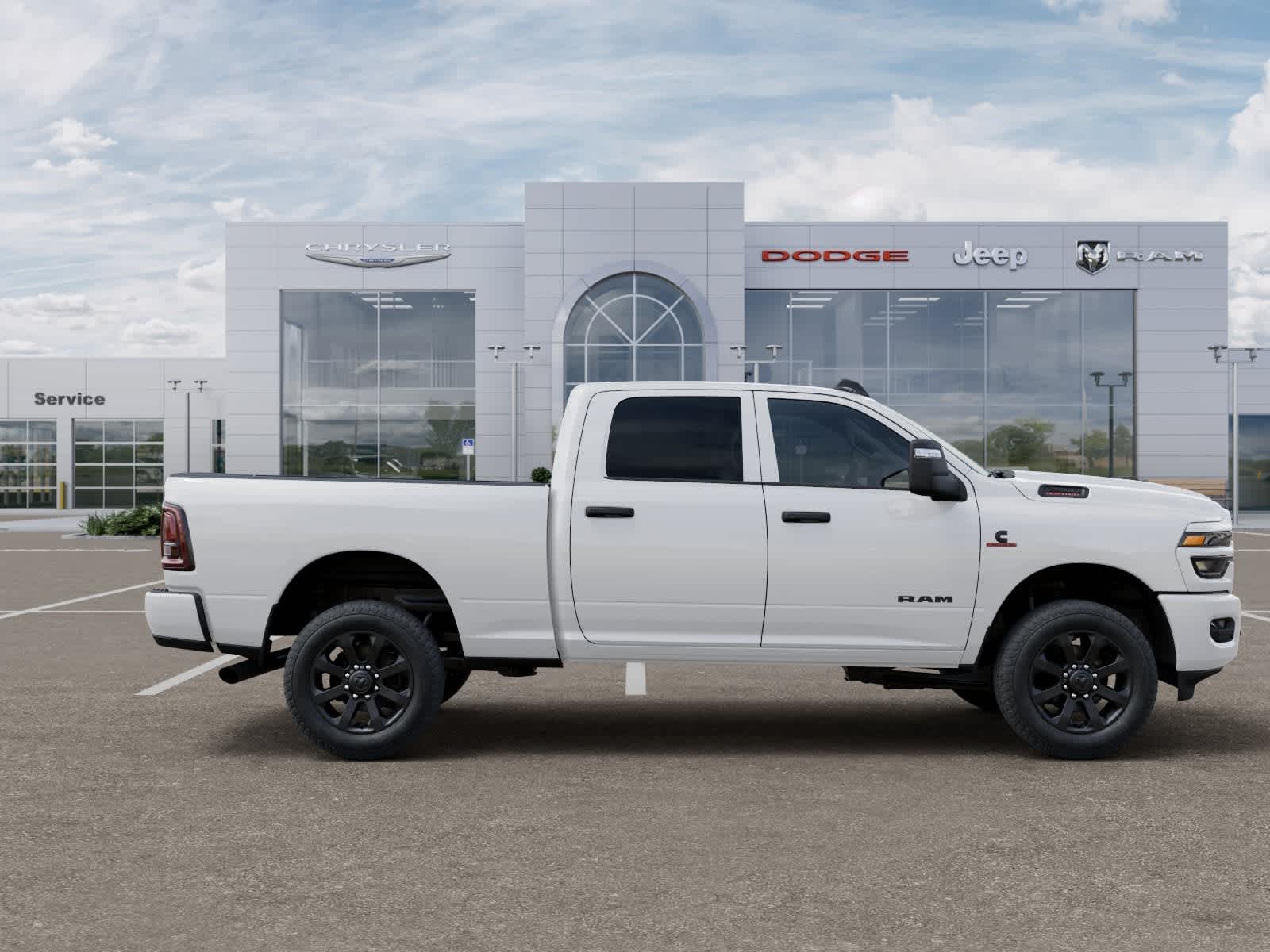 RAM 2500 del año 2027, RAM 2500 BIG HORN, cabina doble, 4x4, caja de 6'4'