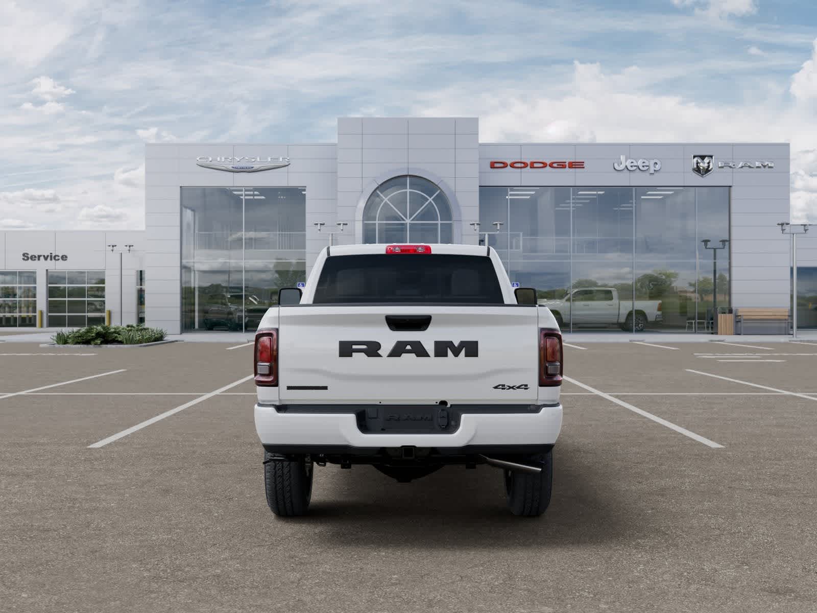 RAM 2500 del año 2027, RAM 2500 BIG HORN, cabina doble, 4x4, caja de 6'4'