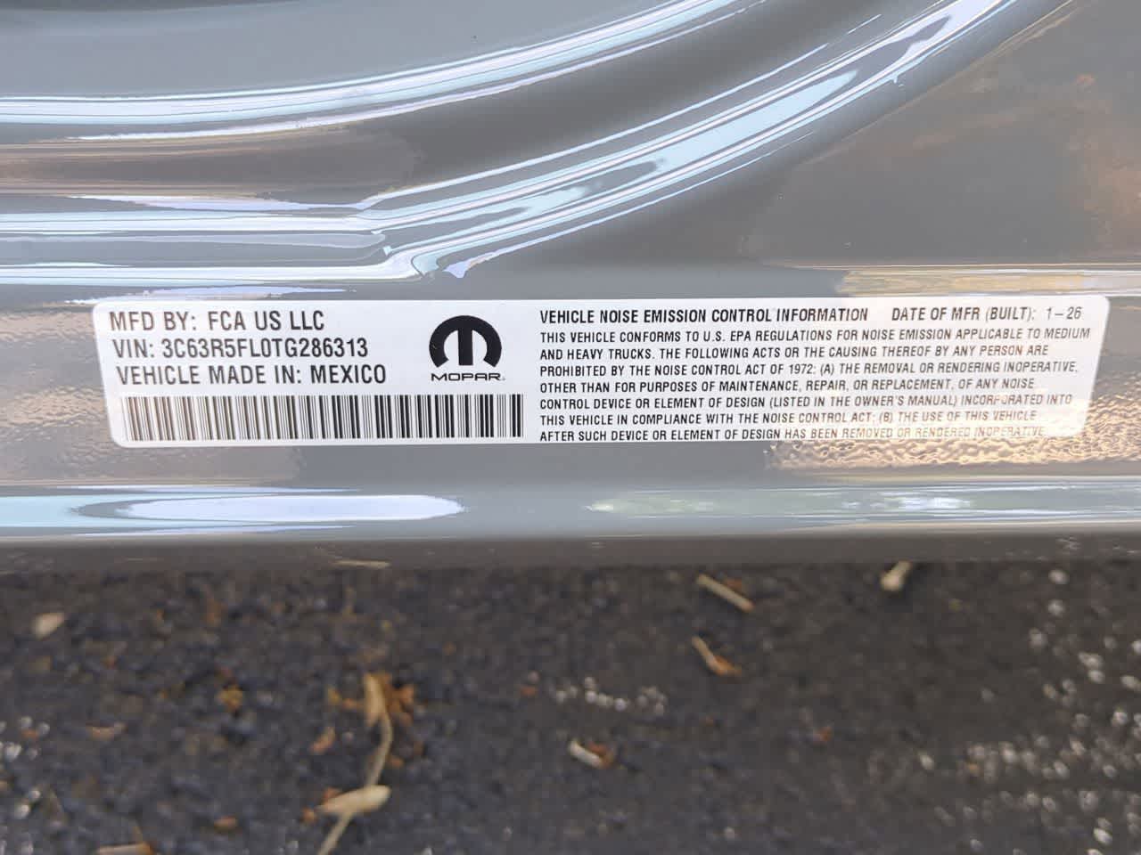 2026 RAM Ram 2500 RAM 2500 LARAMIE CREW CAB 4X4 CAJA DE 6'4''