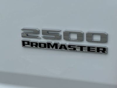 RAM ProMaster 2500 de 2026, furgoneta de carga RAM PROMASTER 2500 TRADESMAN con techo alto y distancia entre ejes de 159'