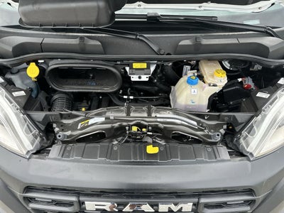 RAM ProMaster 2500 de 2026, furgoneta de carga RAM PROMASTER 2500 TRADESMAN con techo alto y distancia entre ejes de 159'