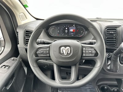 RAM ProMaster 2500 de 2026, furgoneta de carga RAM PROMASTER 2500 TRADESMAN con techo alto y distancia entre ejes de 159'