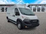 Furgoneta de carga RAM ProMaster 2500 Tradesman de 2025, techo alto, distancia entre ejes de 159 pulgadas, con asiento del acompañante