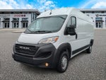 Furgoneta de carga RAM ProMaster 2500 Tradesman de 2025, techo alto, distancia entre ejes de 159 pulgadas, con asiento del acompañante