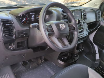RAM ProMaster 3500 Furgoneta de carga Tradesman de techo alto, 2025, distancia entre ejes de 159 pulgadas, versión EXT