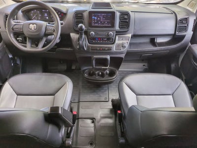 RAM ProMaster 3500 Furgoneta de carga Tradesman de techo alto, 2025, distancia entre ejes de 159 pulgadas, versión EXT