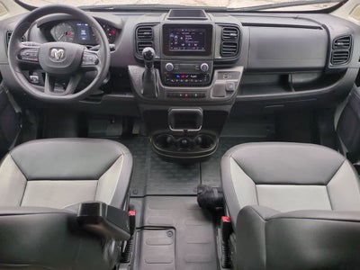 RAM ProMaster 3500 Furgoneta de carga Tradesman de techo alto, 2025, distancia entre ejes de 159 pulgadas, versión EXT