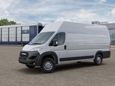 RAM ProMaster 3500 de 2026 RAM PROMASTER 3500 FURGONETA DE CARGA PARA PROFESIONALES CON TECHO SUPERALTO, DISTANCIA ENTRE EJES DE 159', EXT.