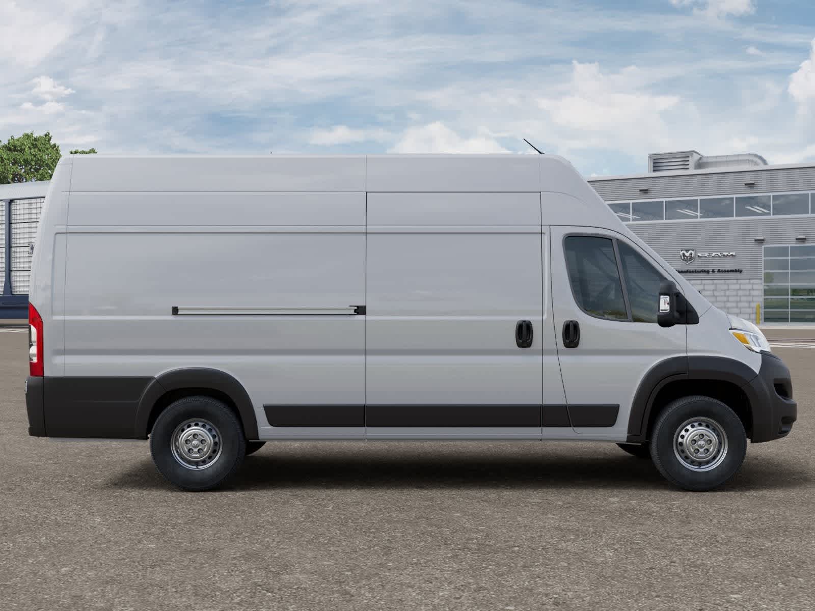 RAM ProMaster 3500 de 2026 RAM PROMASTER 3500 FURGONETA DE CARGA PARA PROFESIONALES CON TECHO SUPERALTO, DISTANCIA ENTRE EJES DE 159', EXT.