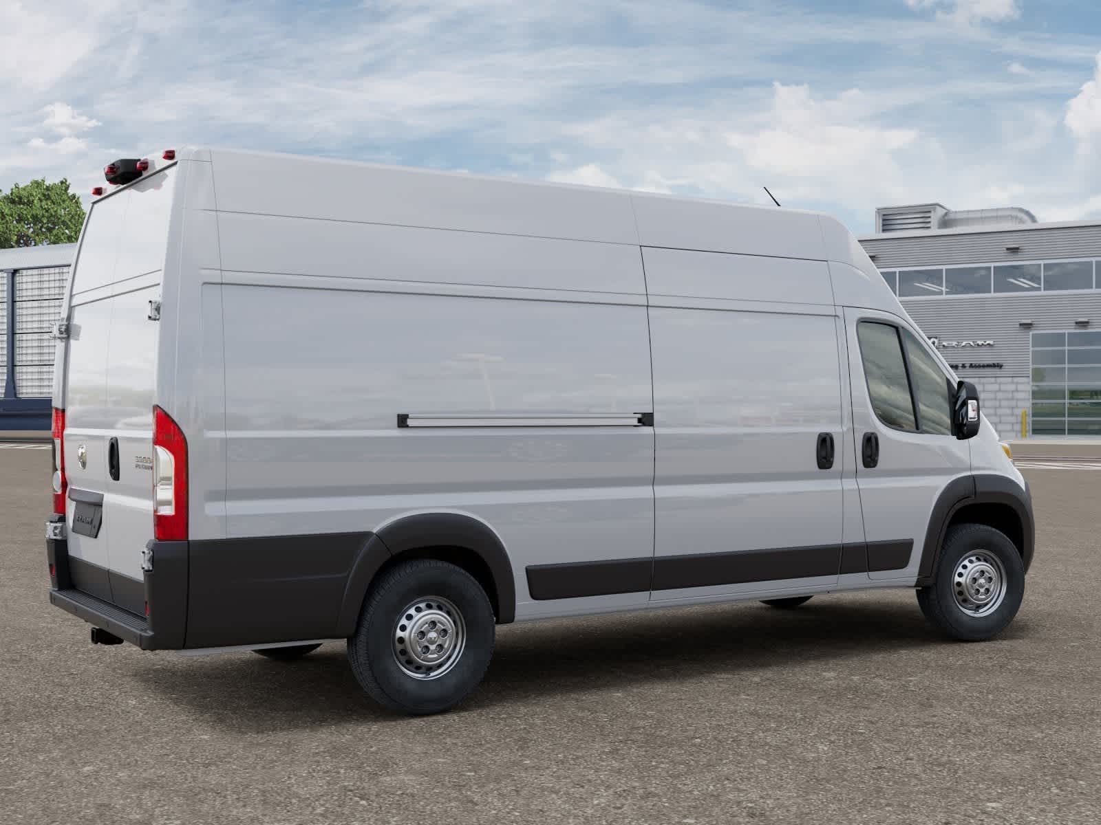 RAM ProMaster 3500 de 2026 RAM PROMASTER 3500 FURGONETA DE CARGA PARA PROFESIONALES CON TECHO SUPERALTO, DISTANCIA ENTRE EJES DE 159', EXT.