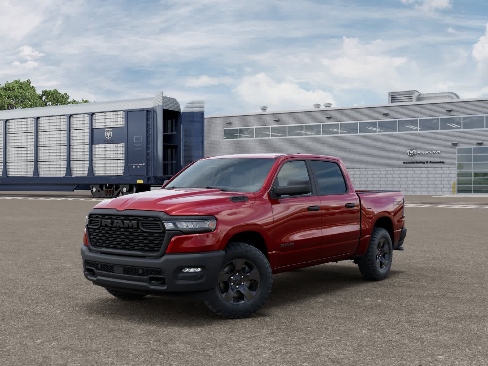 RAM 1500 WARLOCK de 2026, cabina doble, tracción 4x4 y caja de 1,70 m