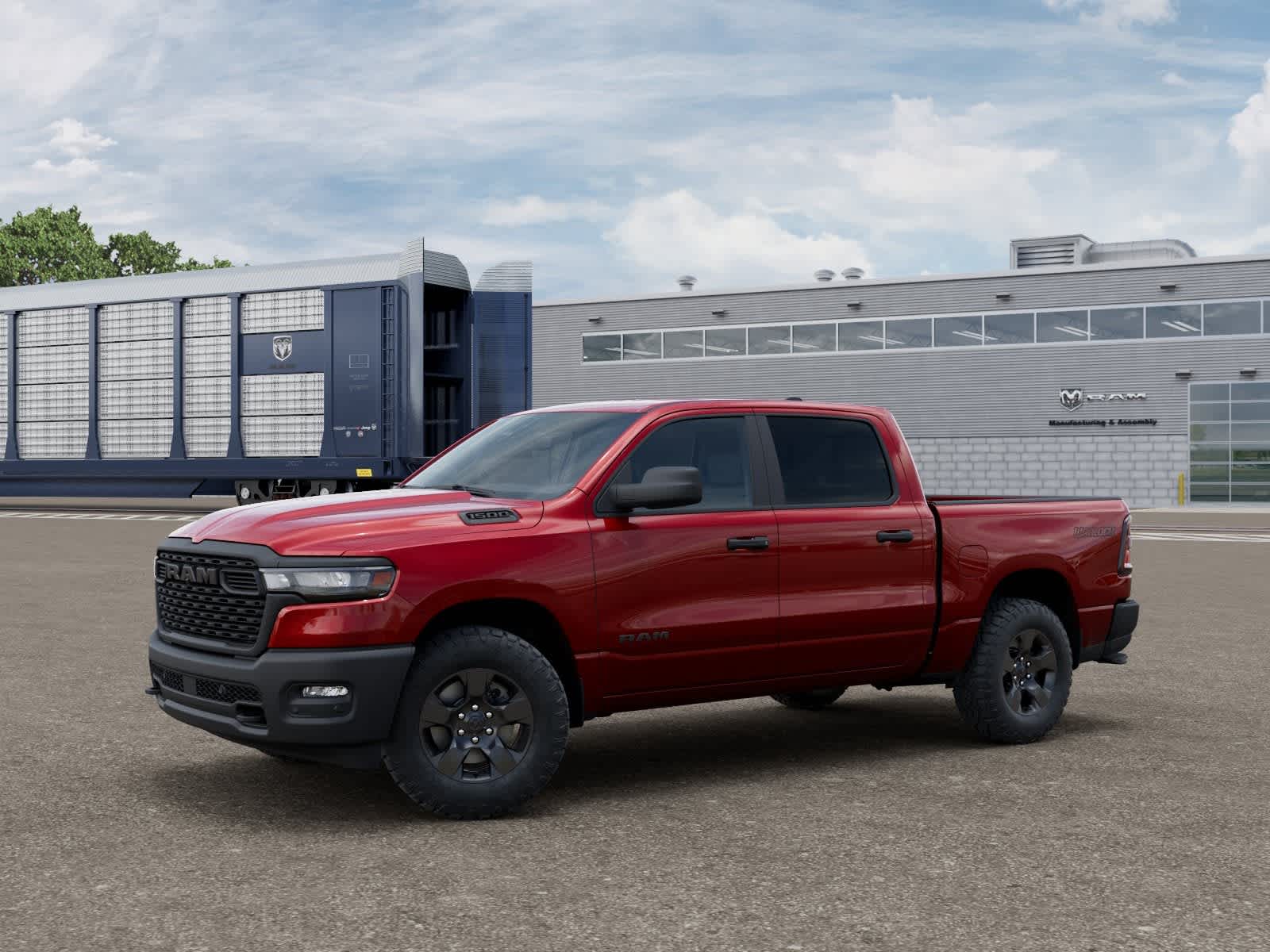 RAM 1500 WARLOCK de 2026, cabina doble, tracción 4x4 y caja de 1,70 m