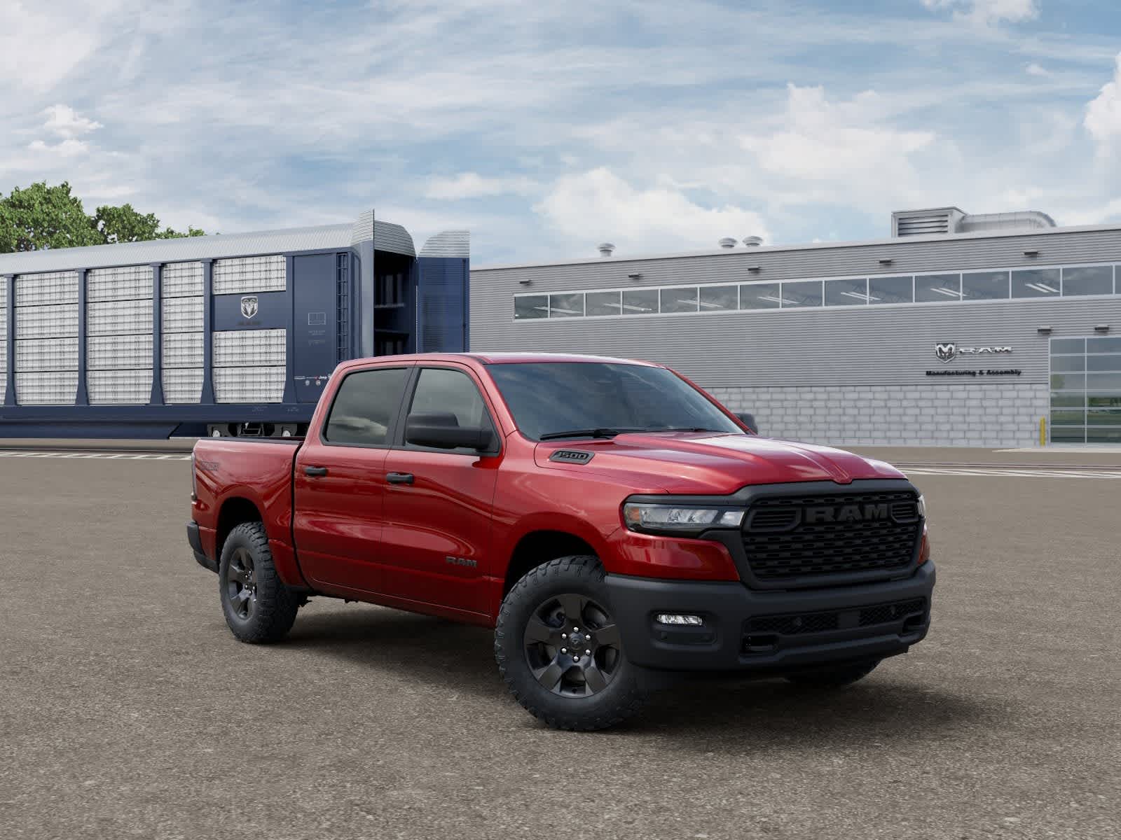 RAM 1500 WARLOCK de 2026, cabina doble, tracción 4x4 y caja de 1,70 m