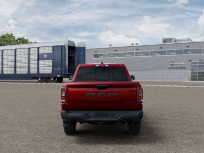 RAM 1500 WARLOCK de 2026, cabina doble, tracción 4x4 y caja de 1,70 m