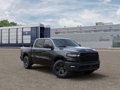 RAM 1500 WARLOCK de 2026, cabina doble, tracción 4x4 y caja de 1,70 m