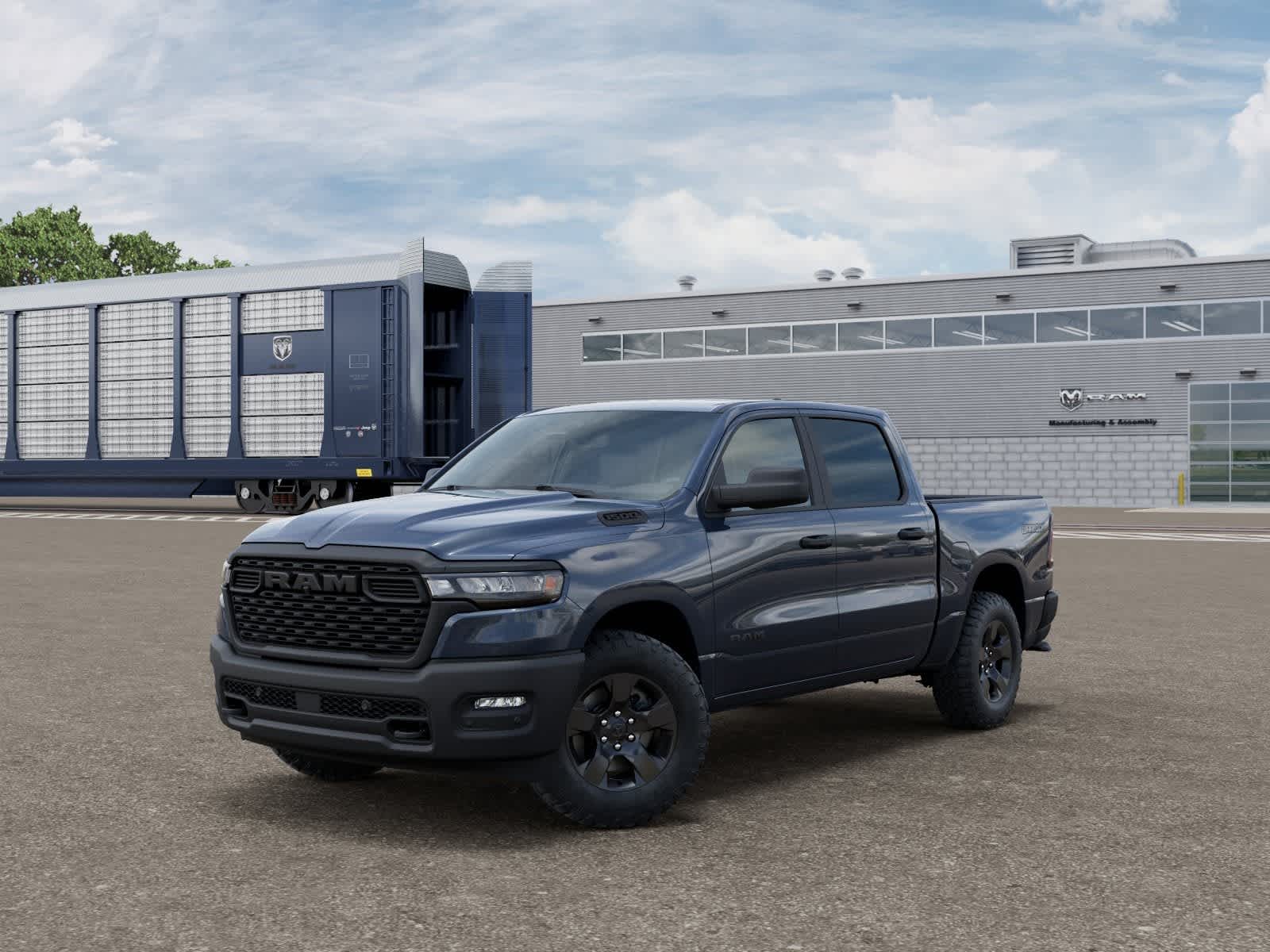 RAM 1500 WARLOCK de 2026, cabina doble, tracción 4x4 y caja de 1,70 m