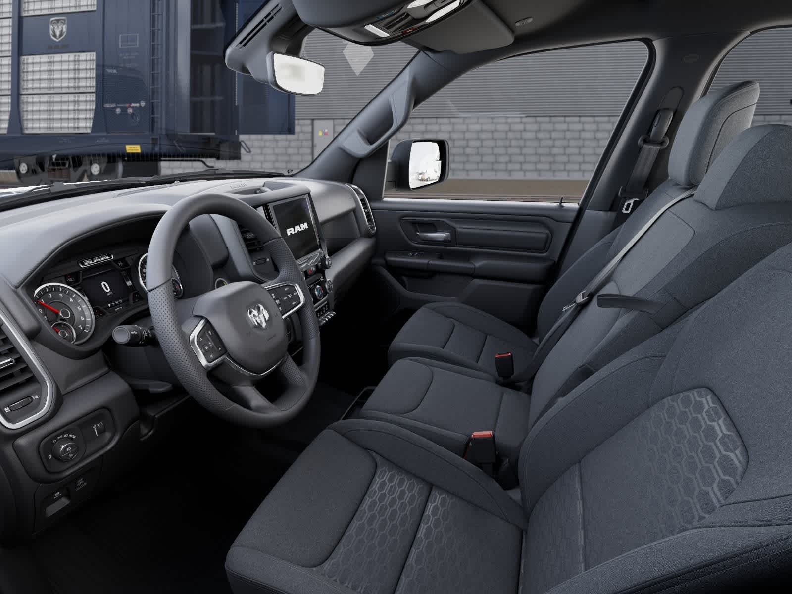 RAM 1500 WARLOCK de 2026, cabina doble, tracción 4x4 y caja de 1,70 m