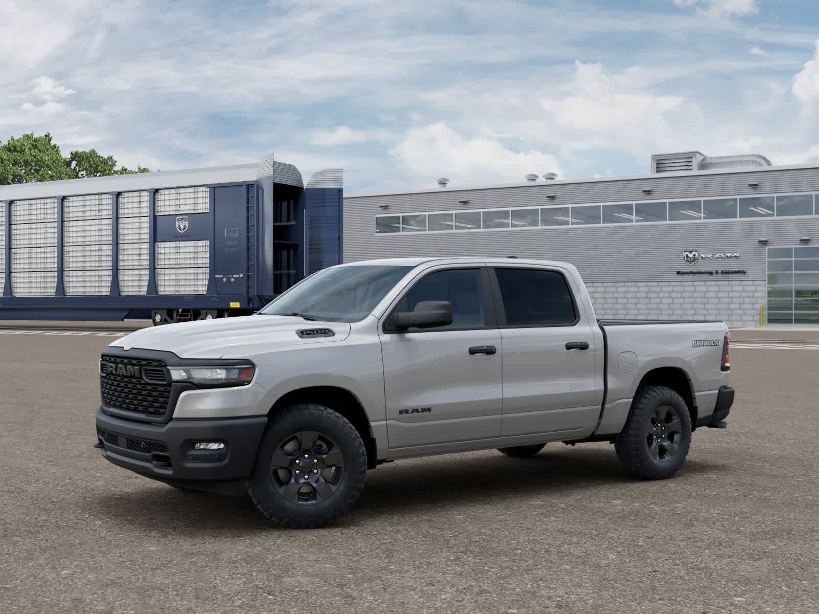 RAM 1500 WARLOCK de 2026, cabina doble, tracción 4x4 y caja de 1,70 m