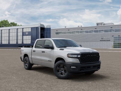 RAM 1500 WARLOCK de 2026, cabina doble, tracción 4x4 y caja de 1,70 m