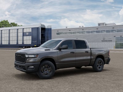RAM 1500 WARLOCK de 2026, cabina doble, tracción 4x4 y caja de 1,70 m