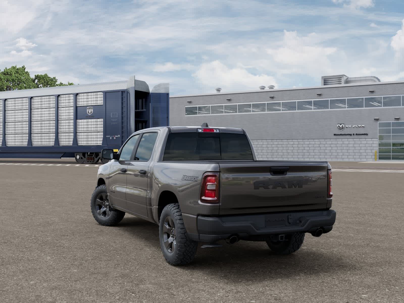 RAM 1500 WARLOCK de 2026, cabina doble, tracción 4x4 y caja de 1,70 m
