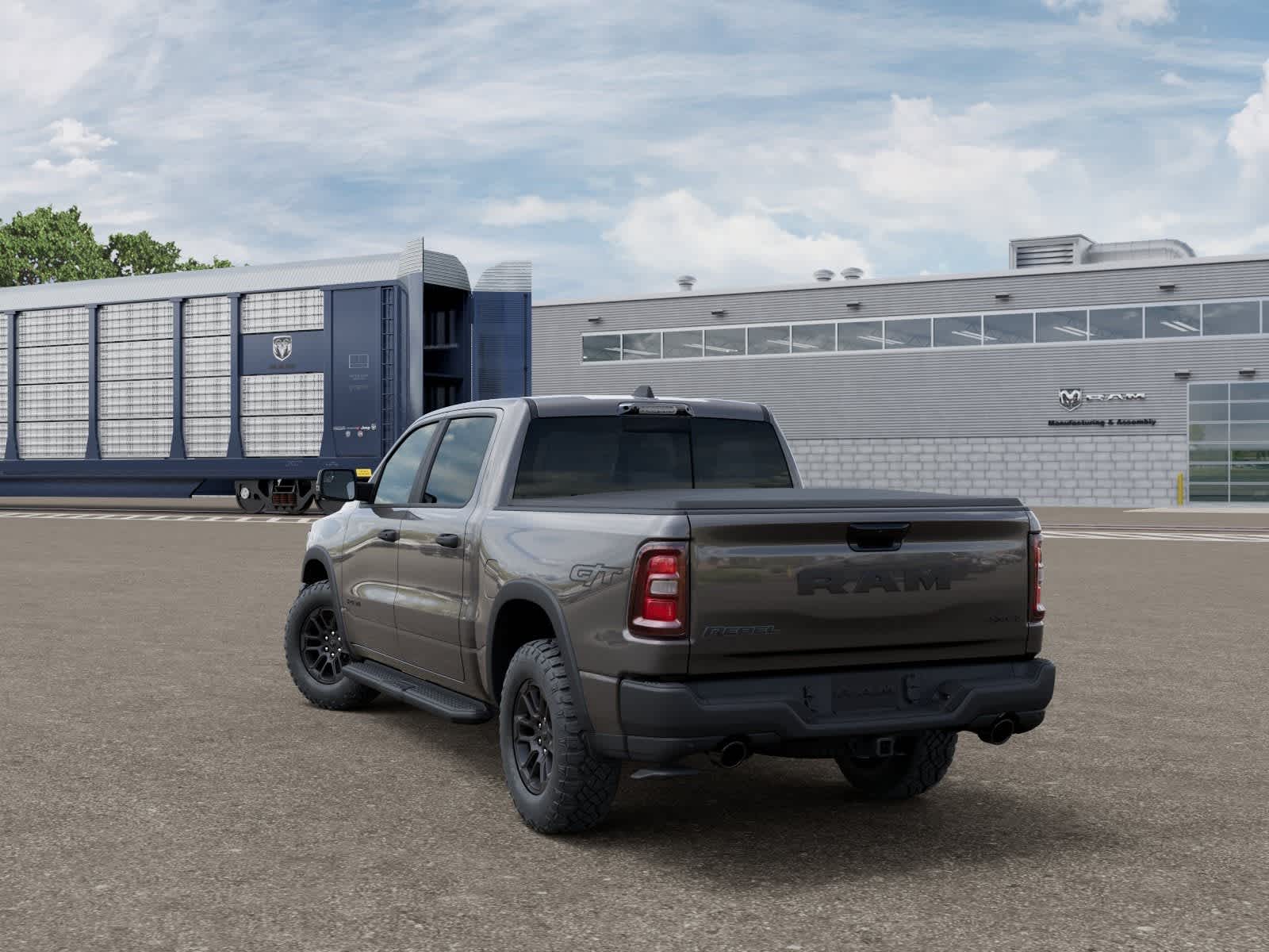 RAM 1500 de 2027, RAM 1500 REBEL, cabina doble, 4x4, caja de 5'7'