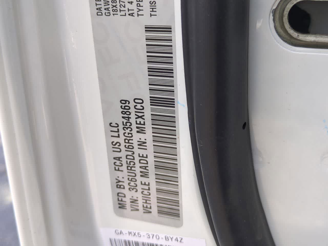 2024 RAM 2500 Big Horn Crew Cab 4x4 6'4' Caja