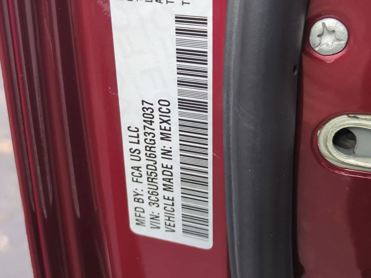 2024 RAM 2500 Big Horn Crew Cab 4x4 6'4' Caja