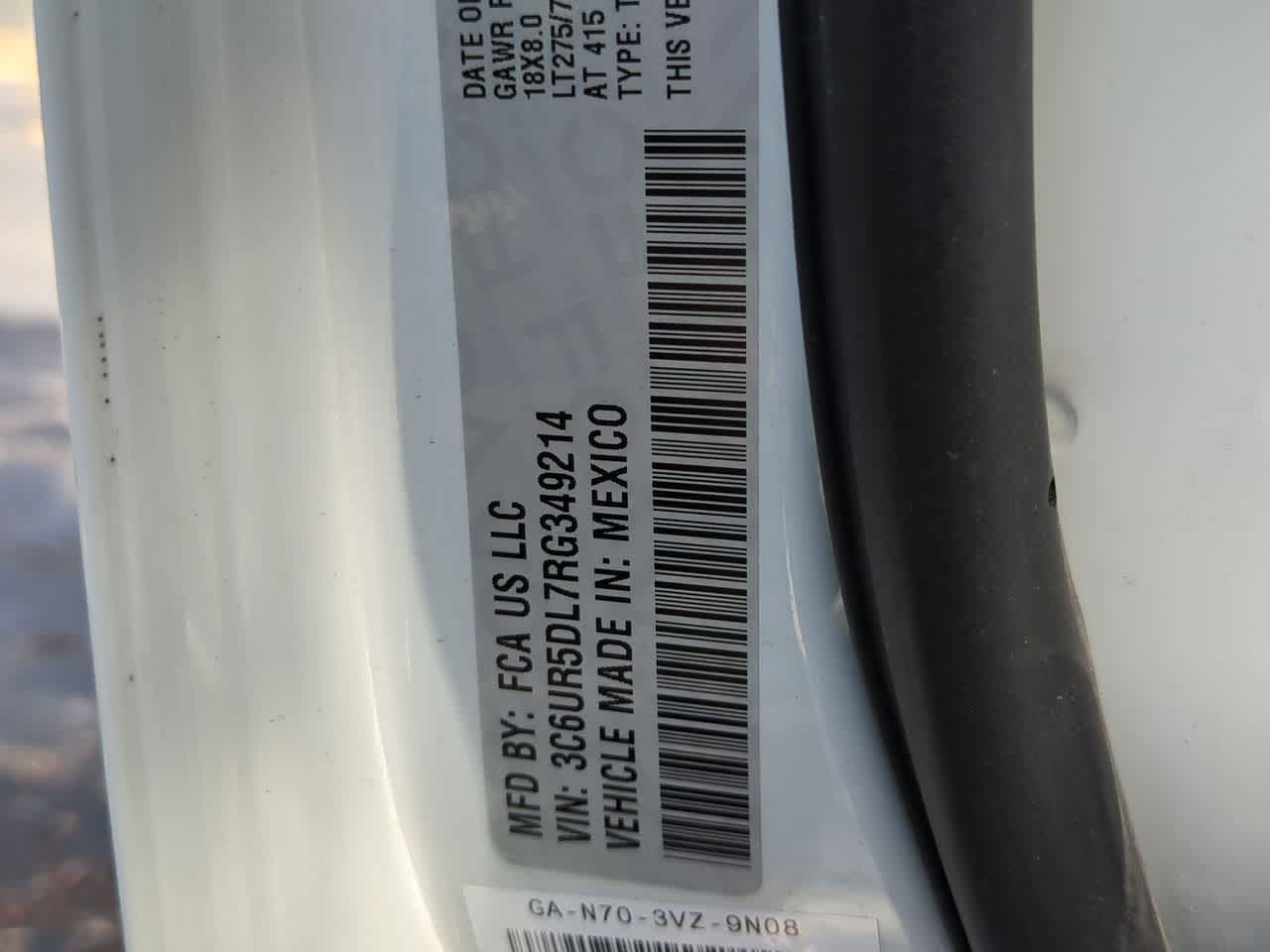 2024 RAM 2500 Big Horn Crew Cab 4x4 6'4' Caja