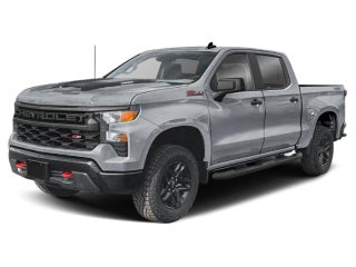 Chevrolet Silverado 1500 4x4 de 2025, cabina doble, caja corta, versión Trail Boss personalizada