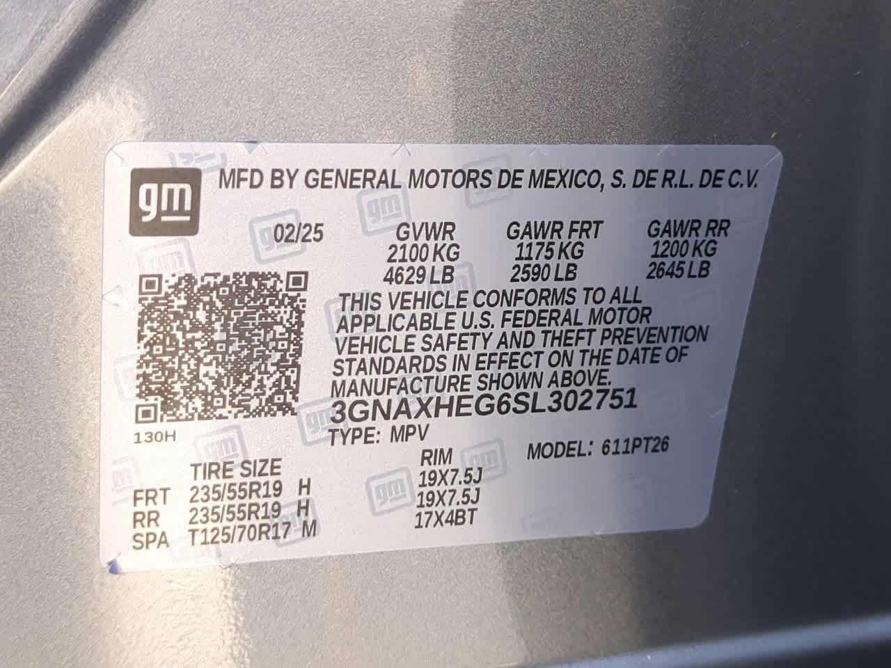 Chevrolet Equinox FWD LT 2025