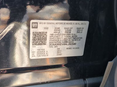 Chevrolet Equinox LT con tracción delantera (2022)