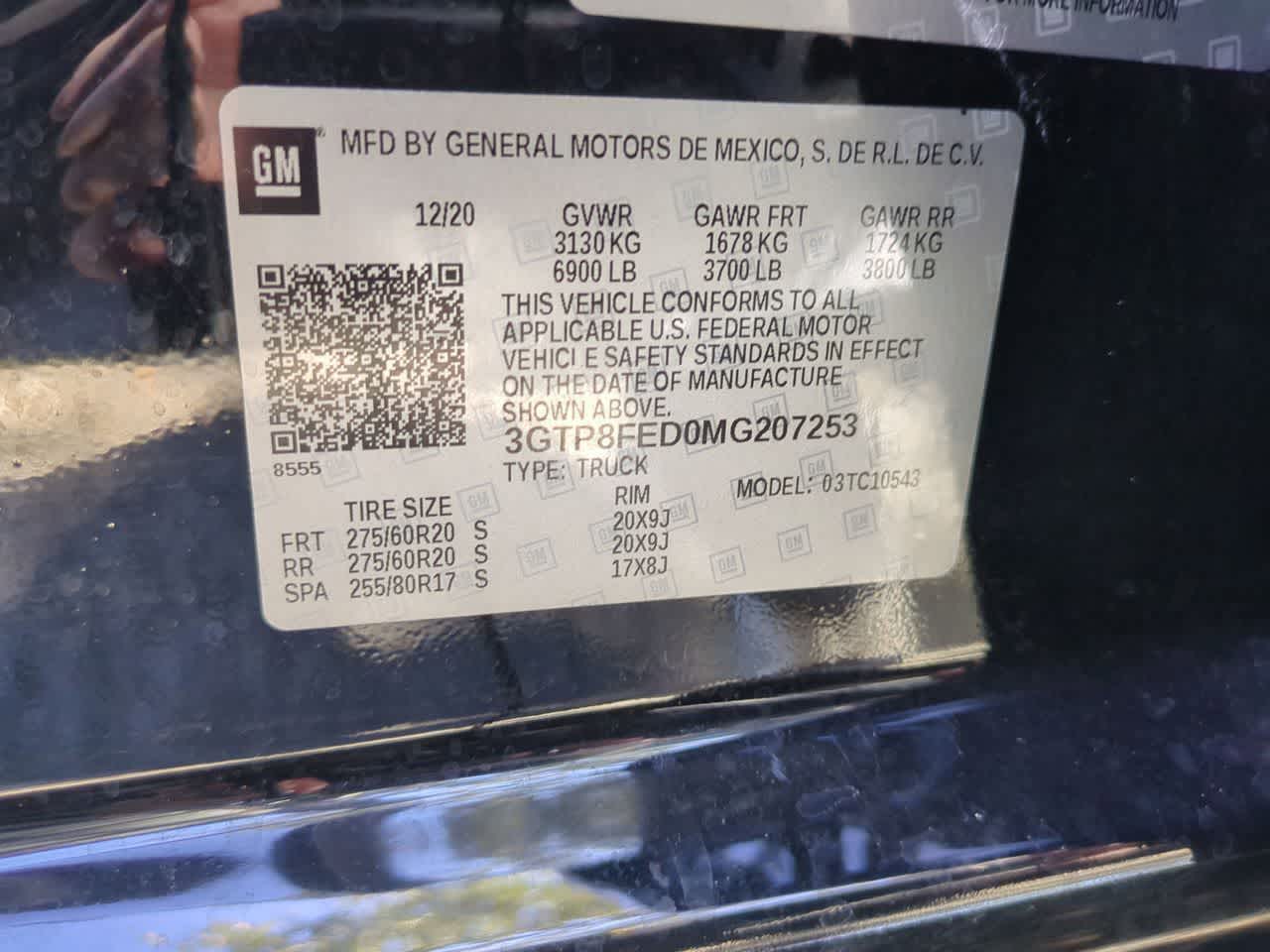 GMC Sierra 1500 2WD Crew Cab Short Box Denali 2021