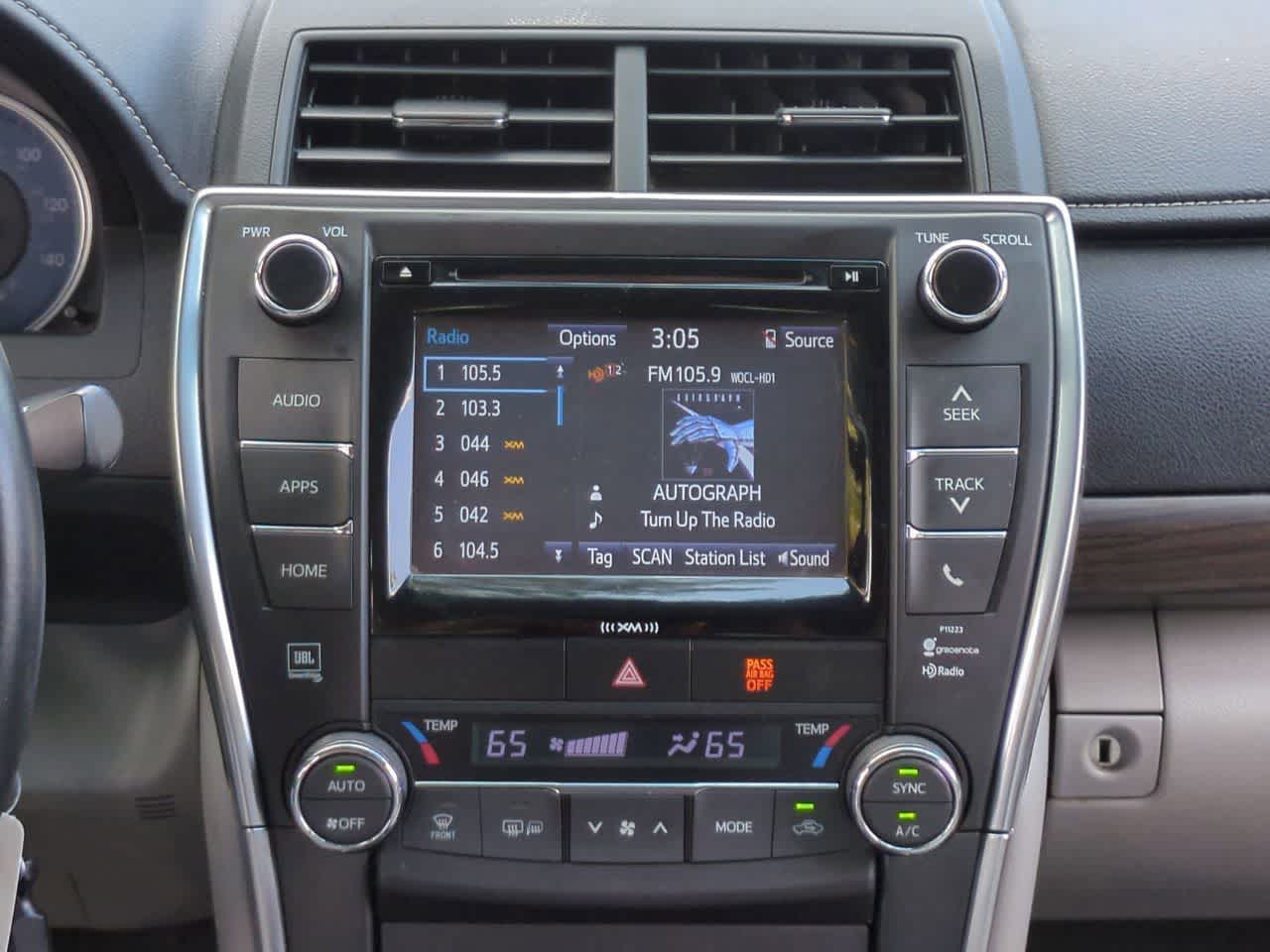 Toyota Camry XLE 2017