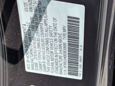 Honda Odyssey EX-L 2025