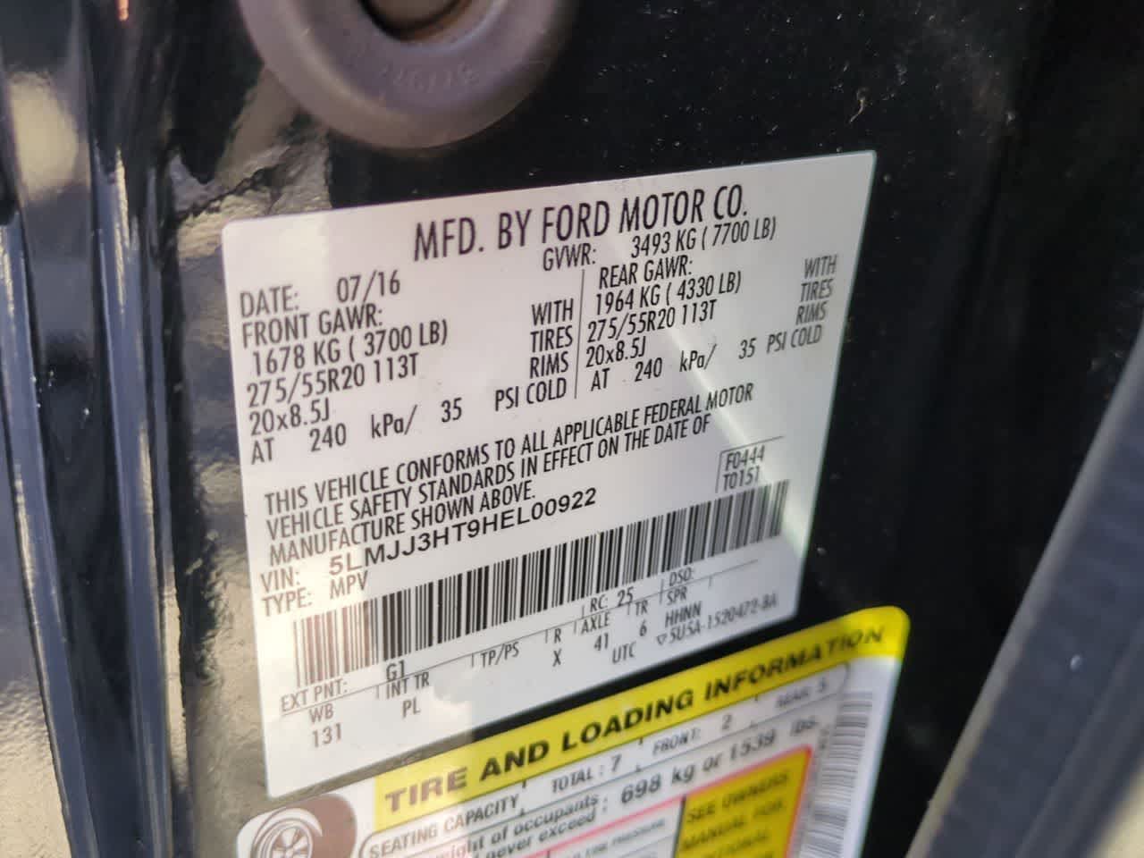 Lincoln Navigator L Select 2017