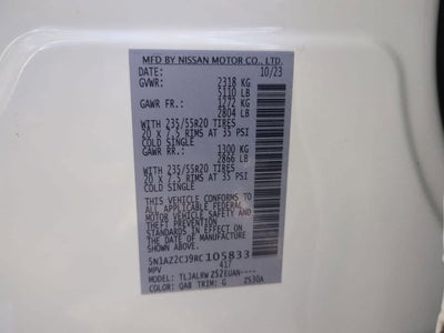 Nissan Murano SL FWD 2024